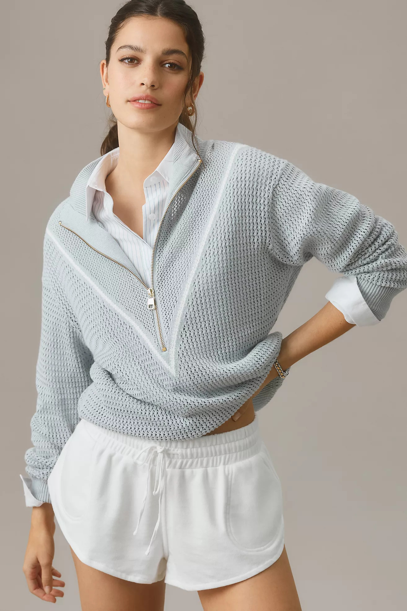 Varley Calva Quarter Zip Pullover | Anthropologie (US)
