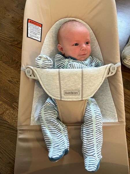 This little guy is a month old! And growing out of all his newborn outfits already😭🥰🥲 this bouncer is worth the hype! 

#LTKBump #LTKKids #LTKBaby