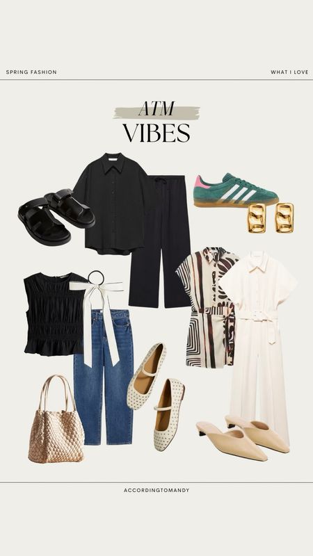 ATM Vibes: Fashion Finds // things I am loving this season! 

spring fashion, h&m finds, spring style, style inspo, samba, spring shoes, spring outfit, outfit inspo, jean outfits, jeans, jumpsuit, dress, neutral fashion 

#LTKstyletip