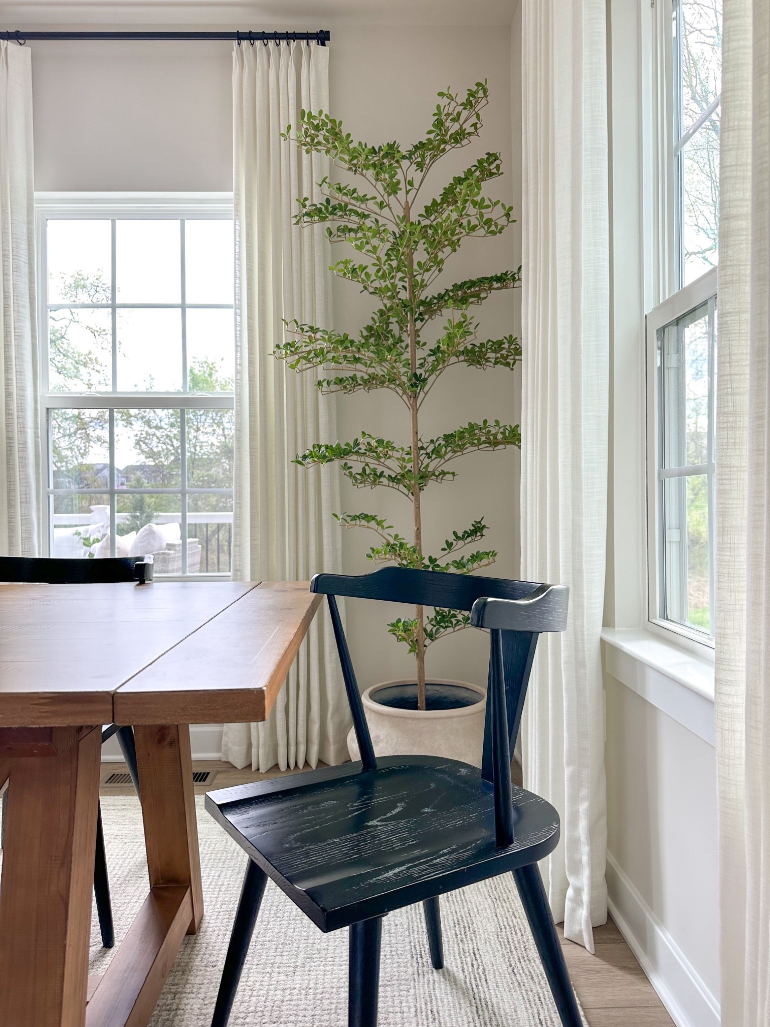 #ad These gorgeous solid wood dining chairs are kid friendly and stylish as well. Way Day is going on from 4/25-4/27. 
#wayfairpartner #wayday #wayfair @Wayfair #diningchairs #diningroom 

#LTKSaleAlert #LTKHome