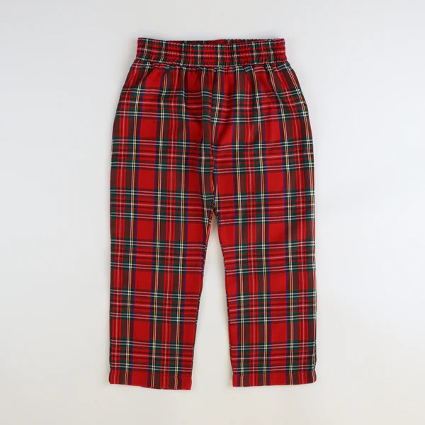 Classic Christmas Plaid Pants | Southern Smocked Co.