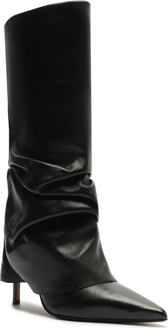Schutz Mikki Up Cloak Pointed Toe Boot (Women) | Nordstrom | Nordstrom