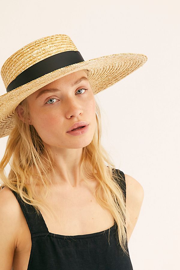 Palomino Straw Boater Hat | Free People (Global - UK&FR Excluded)