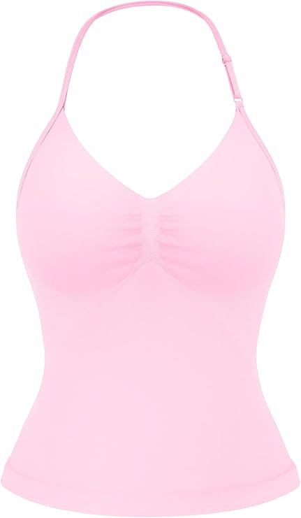 YEOREO SoftHue Impact Longline Strappy Top Women's Halter Workout Tank Tops Backless Gym Longline... | Amazon (US)