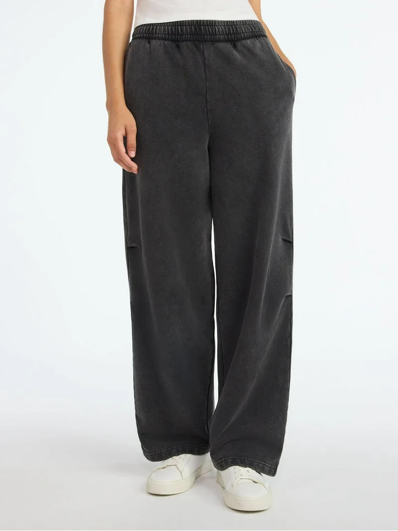 Scoop Women’s Mineral Washed Sweatpants, Sizes XS-XXL - Walmart.com | Walmart (US)