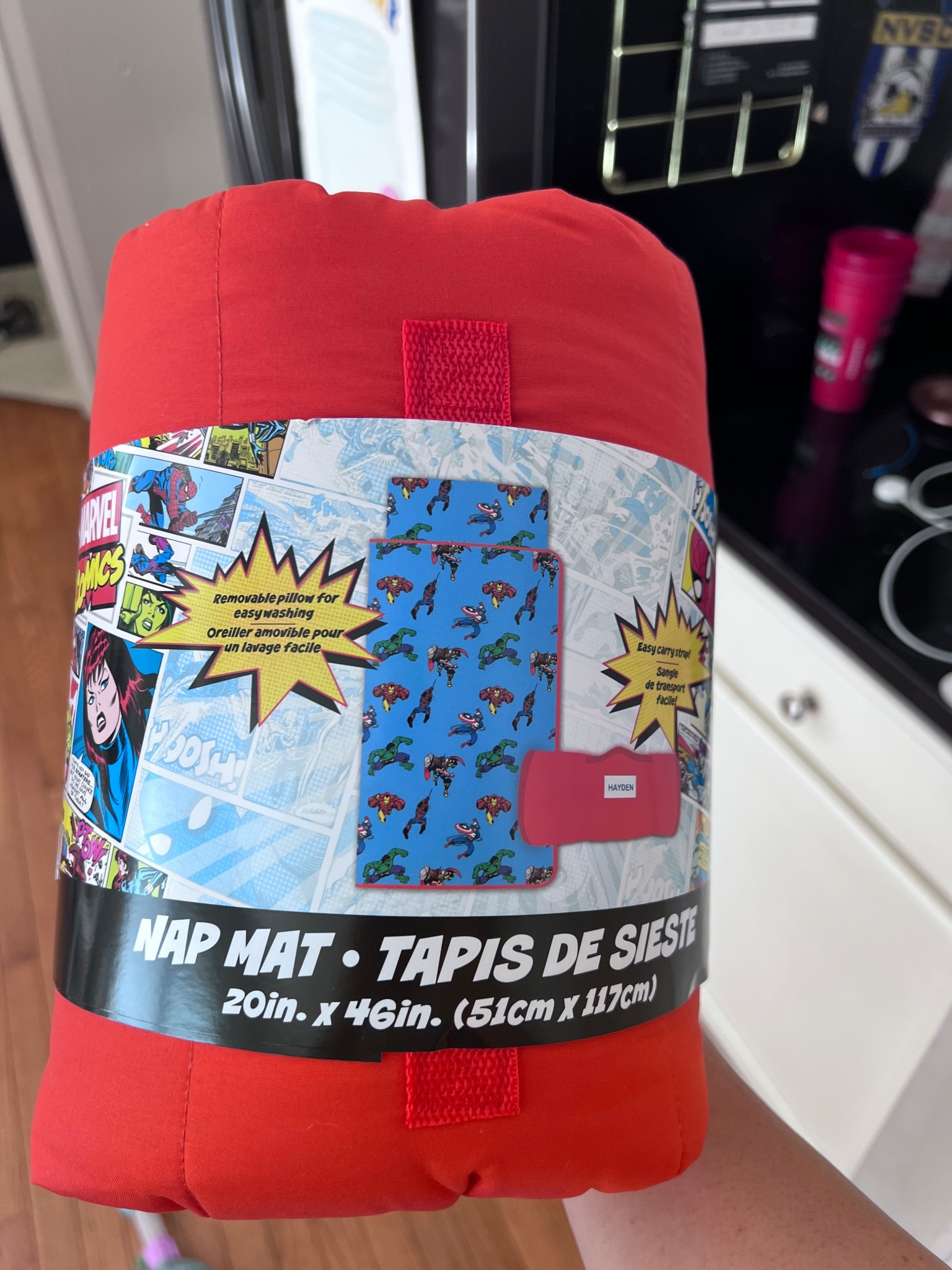 Found the cutest preschool nap mat for my 4 year old for Pre-K... it even matches his sheets at home! If you have a superhero loving kid- this is perfect! It even comes with a pillow inside and the blanket part is super comfy. There's a bunch of characters to choose from- Bluey, Spidey, and more! 

#LTKHome #LTKFamily #LTKKids