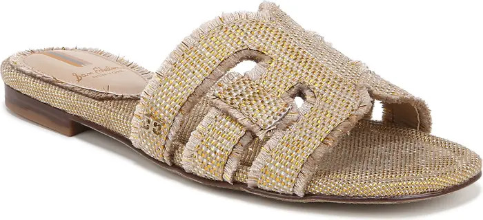 Sam Edelman Bay Fray Slide Sandal | Nordstrom | Nordstrom