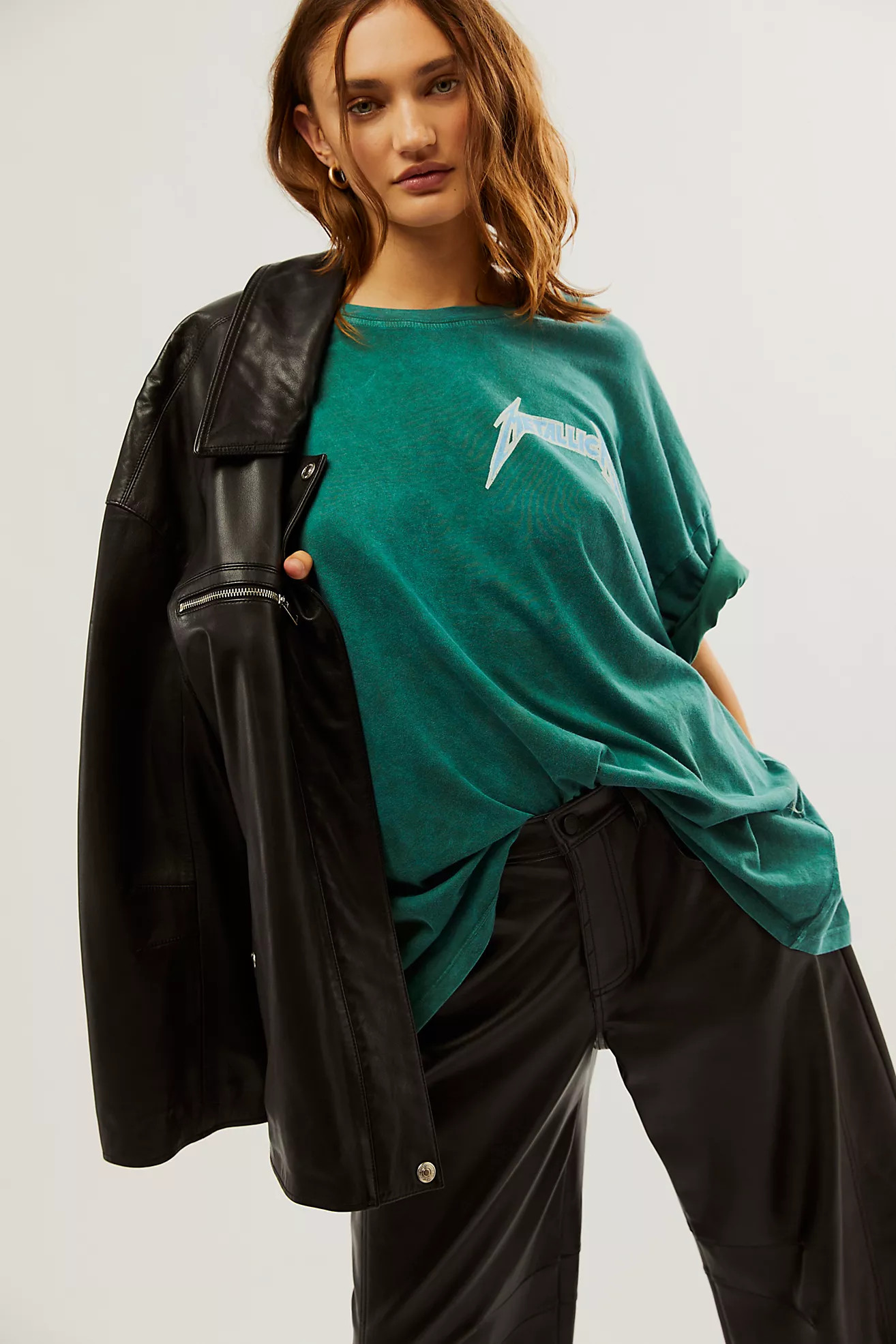 Metallica US Tour 1985 One Size Tee | Free People (Global - UK&FR Excluded)