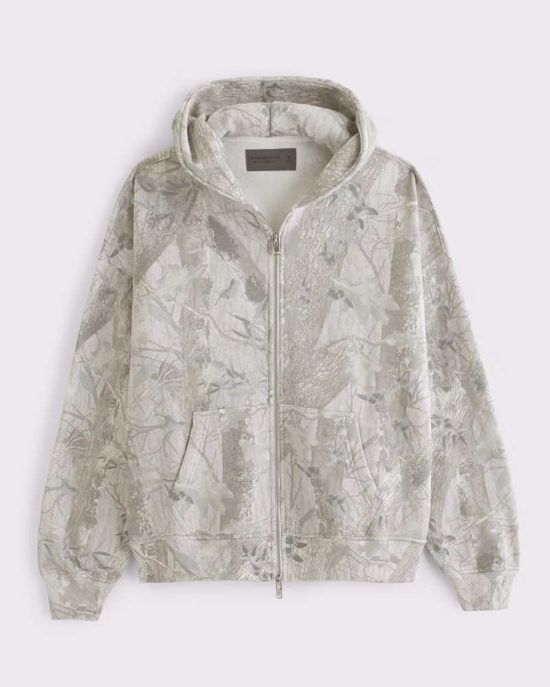 Essential Full-Zip Hoodie | Abercrombie & Fitch (US)