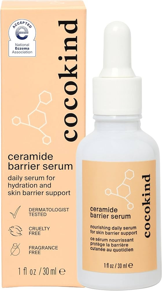 Cocokind Ceramide Barrier Serum, Hydrating Serum to Reduce Dryness, All Skin Types including Sens... | Amazon (US)