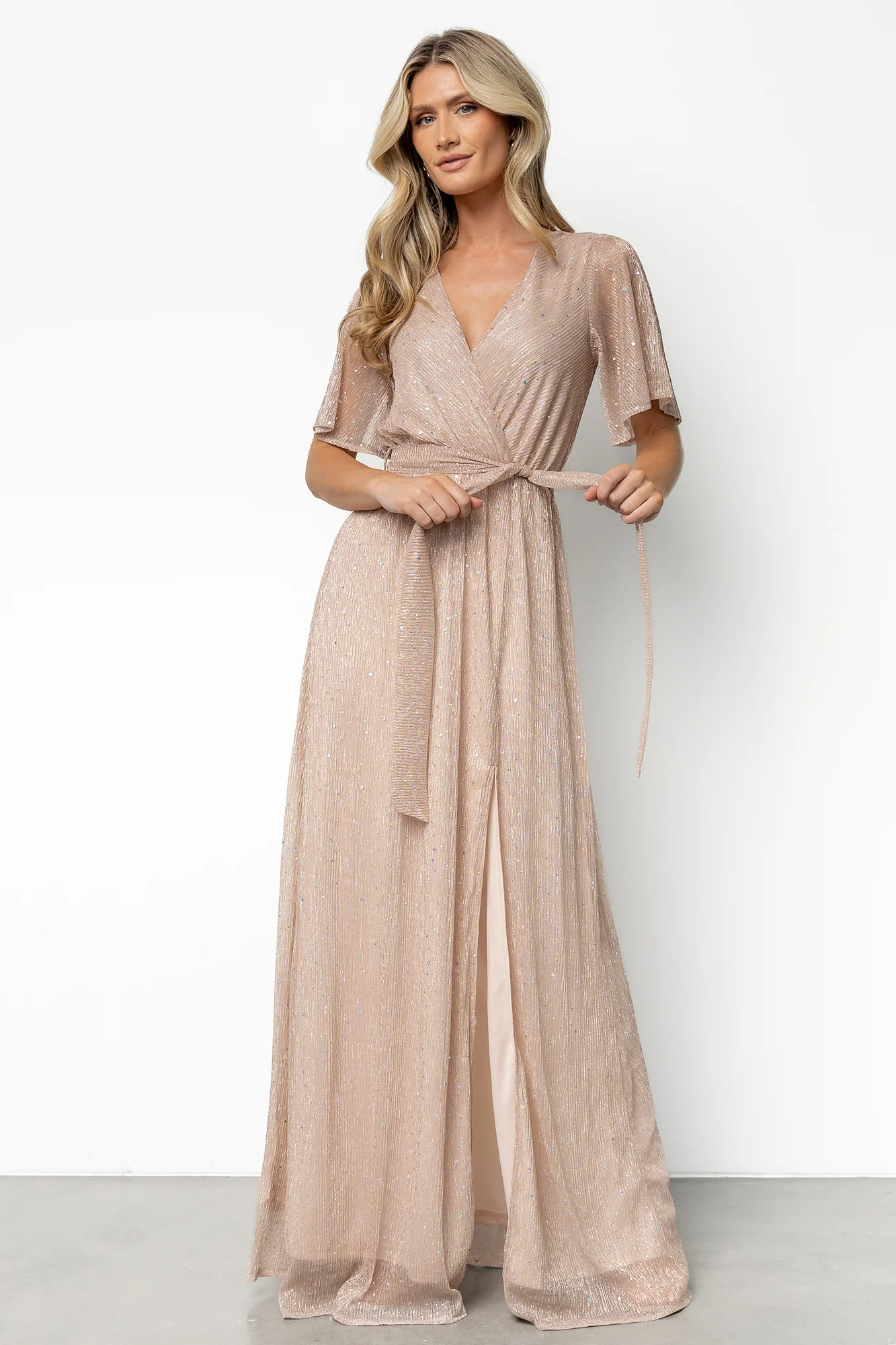 Grace Sparkle Gown | Champagne | Baltic Born