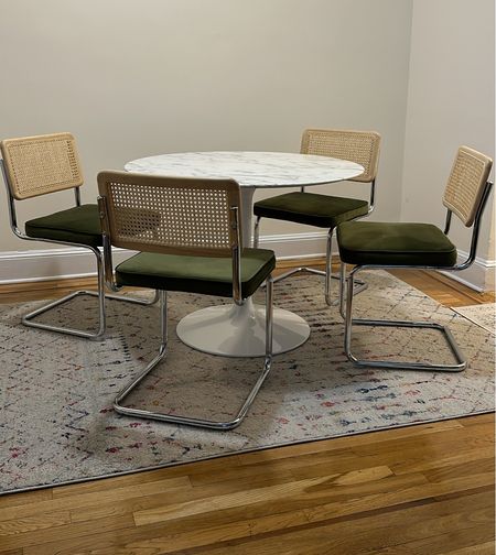 Apartment dining table & chairs
#nycapartment #pedestaltable
40 inch table

#LTKCyberWeek #LTKhome