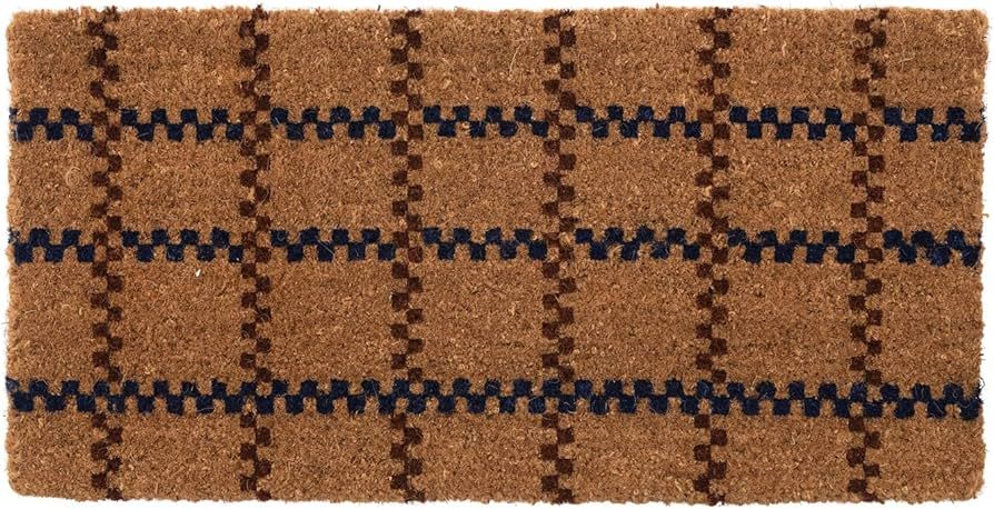 Creative Co-Op Natural Coir Doormat, 32" L x 16" W x 1" H | Amazon (US)