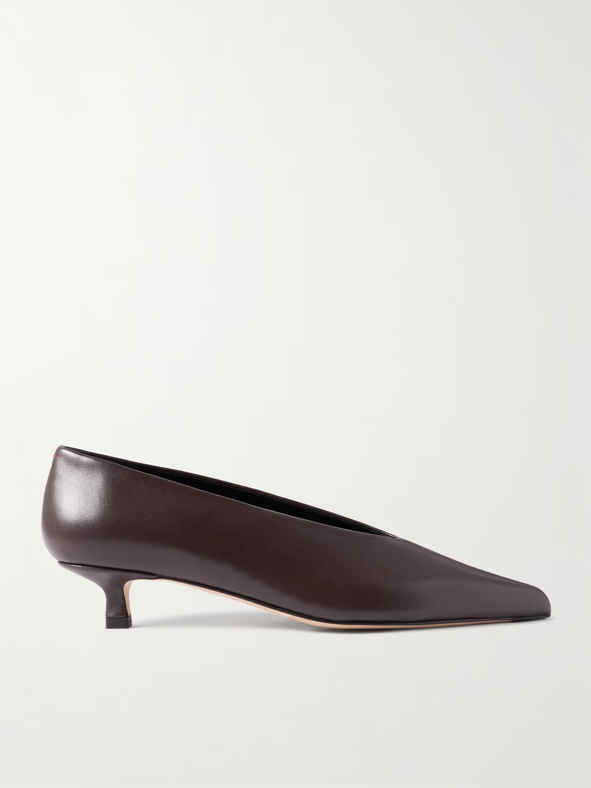 Clara leather pumps | NET-A-PORTER (US)