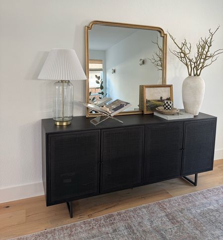 Love how are entryway is transforming. 

Entryway cabinet / home / cane cabinet/ organic modern / modern furniture/ brass mirror / book stand / tall vase / cb2 / amazon / target / H&M / 

#LTKhome #LTKstyletip