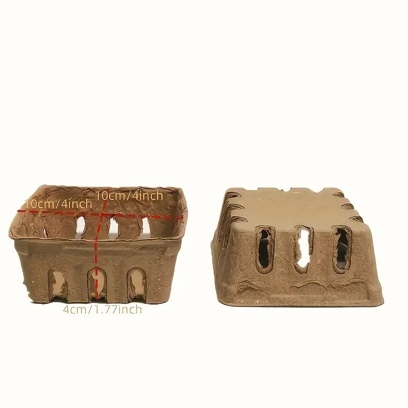 5pcs Pulp Fiber Berry Basket, Small Farmers Market Produce Basket Containers Kitchen Supplies For... | Temu Affiliate Program