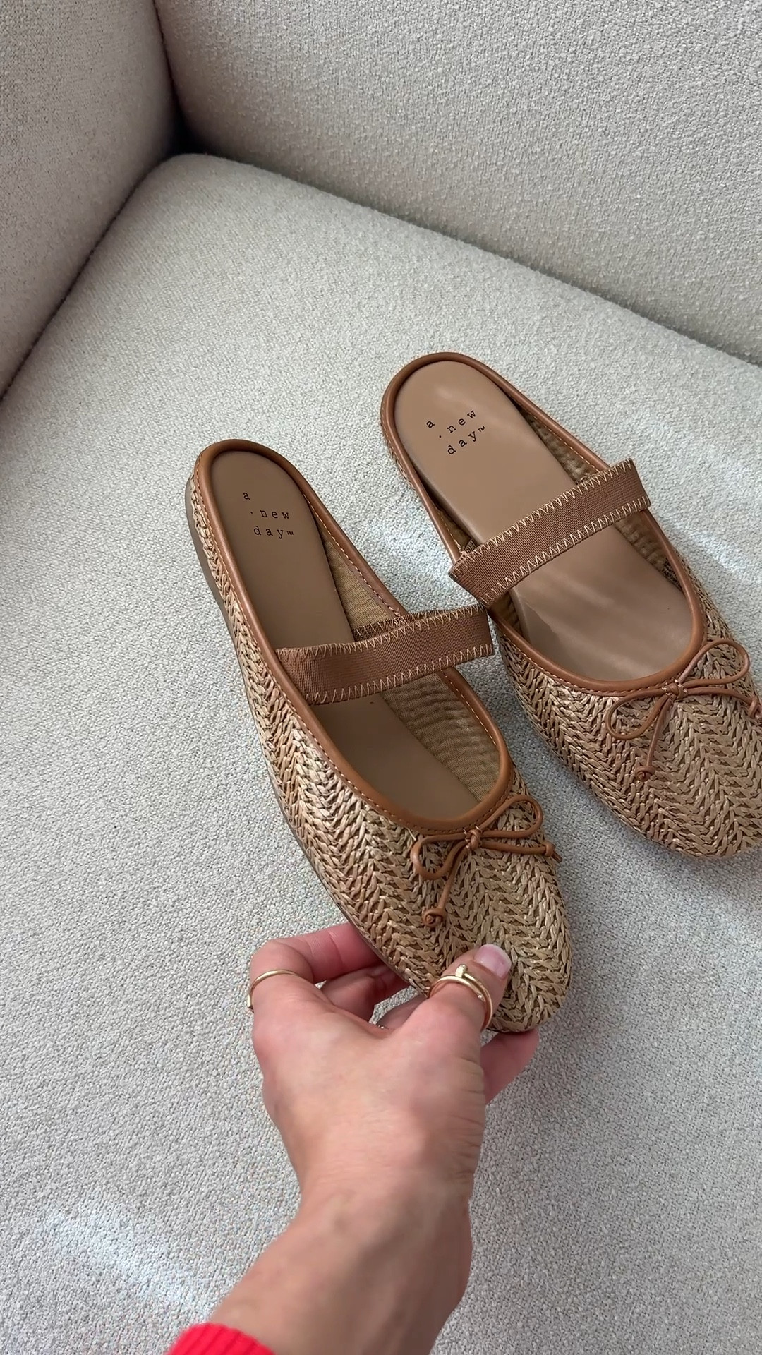 New spring shoes from Target. Woven ballet flats. Slip on mule flats. Rattan ballet slides. Vacation shoes. Spring shoes. Spring outfits. Business casual. Resort wear. Resort outfits. TTS for me. 

#LTKootd #LTKWorkwear #LTKTravel