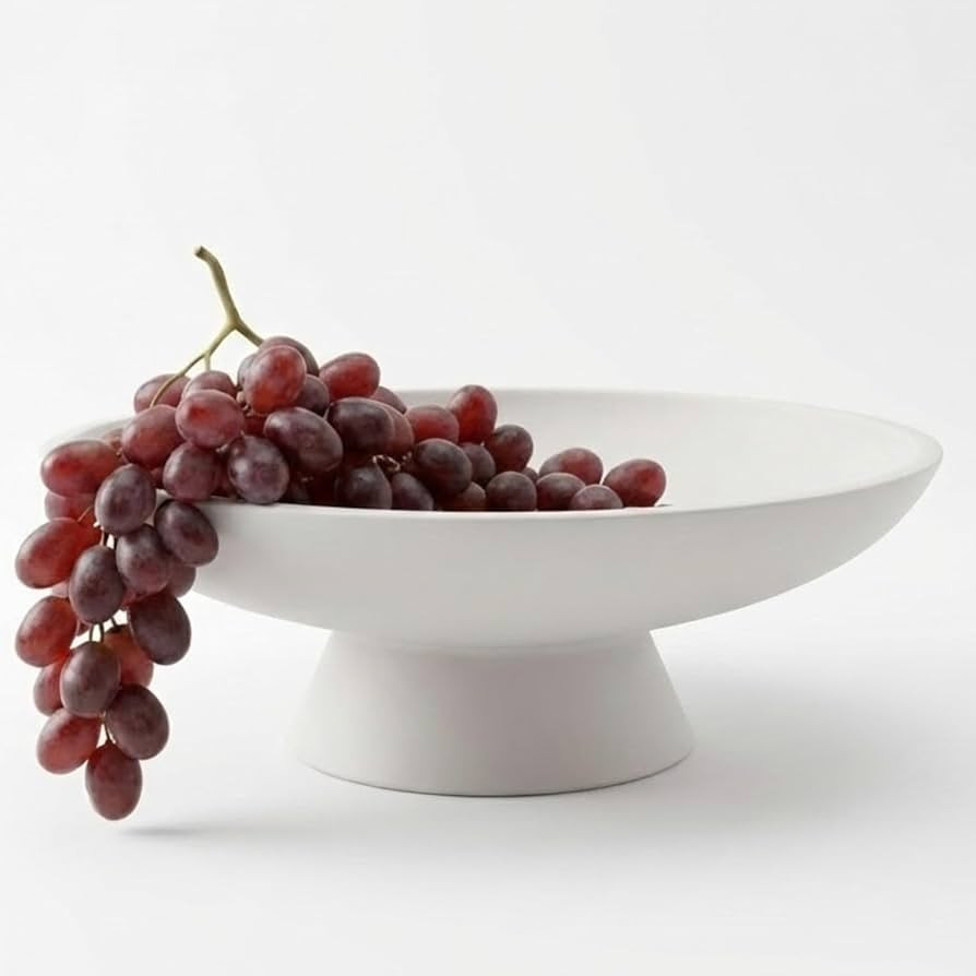12" Concrete Extra Large Fruit bowl for Kitchen Counter, Coffee Table Decor, Decorative Key Bowl,... | Amazon (US)