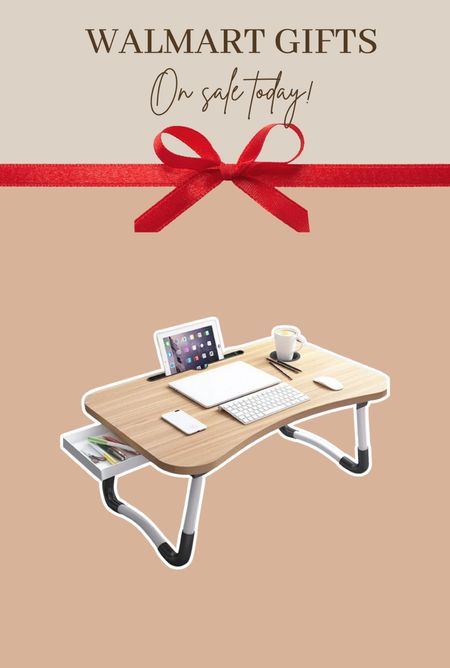 Laptop and work desk for lounging on the couch or laying in bed on major sale at Walmart today! Great gift for a work from home friend or family member

#LTKHoliday #LTKworkwear #LTKGiftGuide