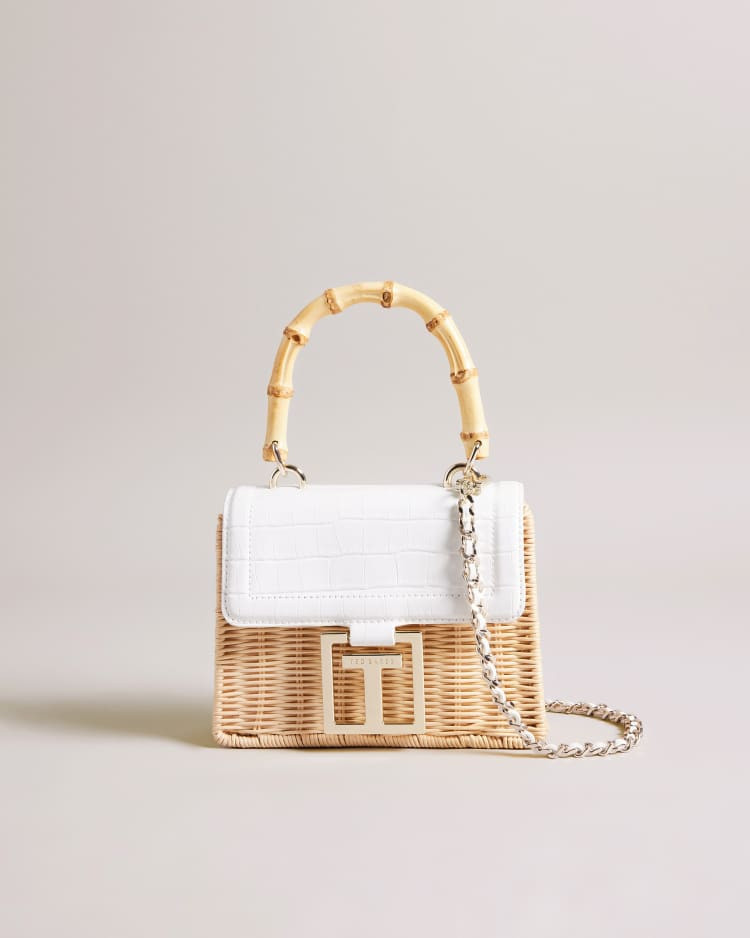 Imitation Croc Mini Basket Bag | Ted Baker (UK)