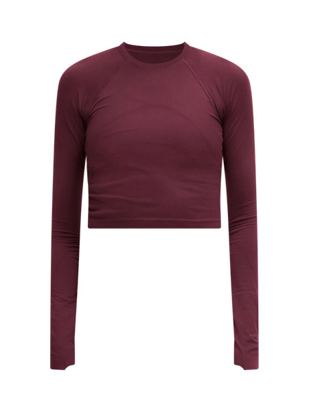 Swiftly Tech Cropped Long-Sleeve Shirt 2.0 | Lululemon (US)