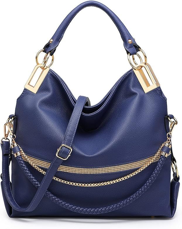 Dasein Hobo Bags for Women Soft Faux Leather Purses and Handbags Large Hobo Purse Shoulder Bag wi... | Amazon (US)