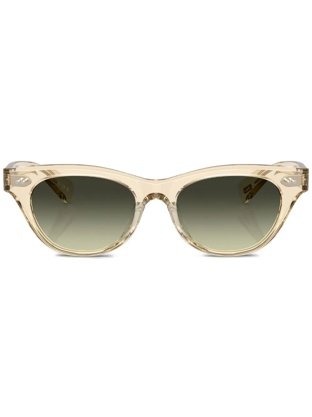 Oliver Peoples Avelin sunglasses - Yellow | Farfetch Global