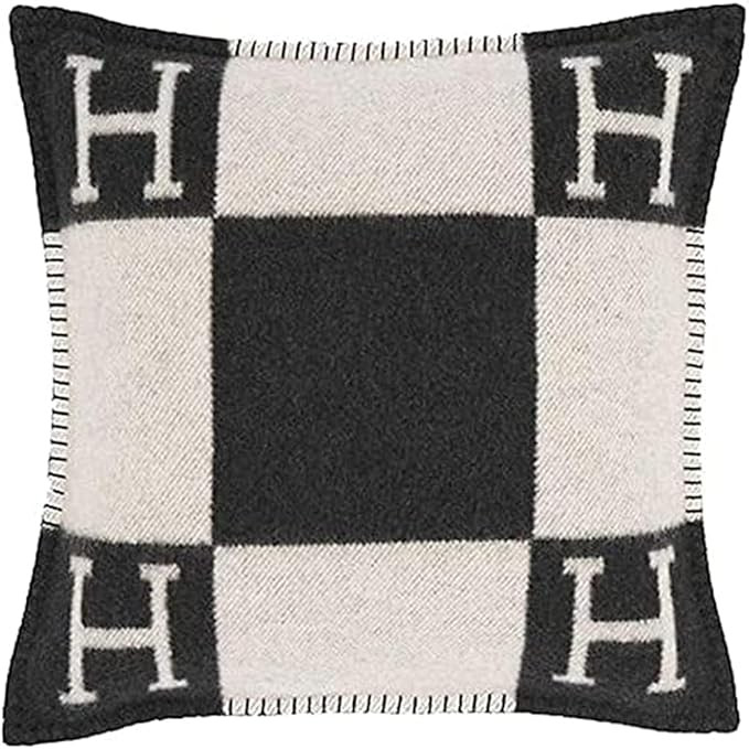 Pillowcase Decorative Throw Pillow H Pillow Case Cushion Cover Suitable for Car Sofa Bedroom 25 x... | Amazon (US)