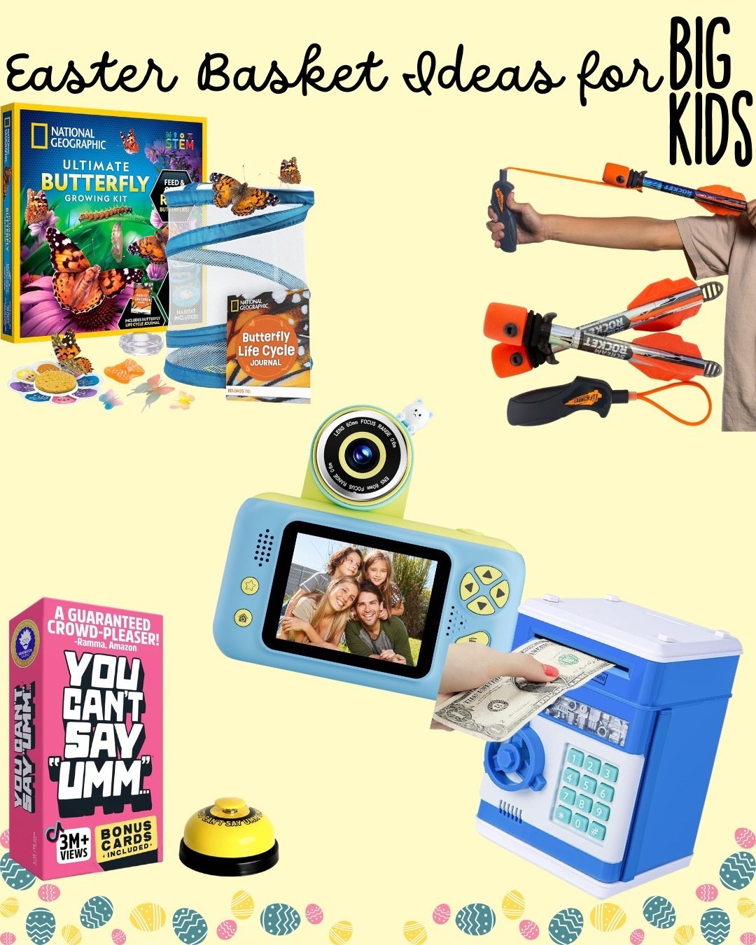 Easter baskets aren’t just for little kiddos and I will die on this hill 😂🐣 big kid Easter basket ideas that they’ll actually be excited about — games, butterfly farm, and fun finds that are way better than just candy! 
#LTKkids #LTKfamily #LTKfindsunder50 #LTKfindsunder100 #EasterBasketIdeas #BigKidEasterBasket #EasterBasketForKids #EasterBasketStuffers #EasterGiftsForKids #KidsEaster #EasterBasket2025 #EasterGiftIdeas #NoCandyEasterBasket #EasterActivities #EasterFinds #GiftsForKids #KidsGiftIdeas #EasterBasketsForKids #SpringGiftsForKids #ShopMyLTK

#LTKmomlife #LTKSaleAlert #LTKKids