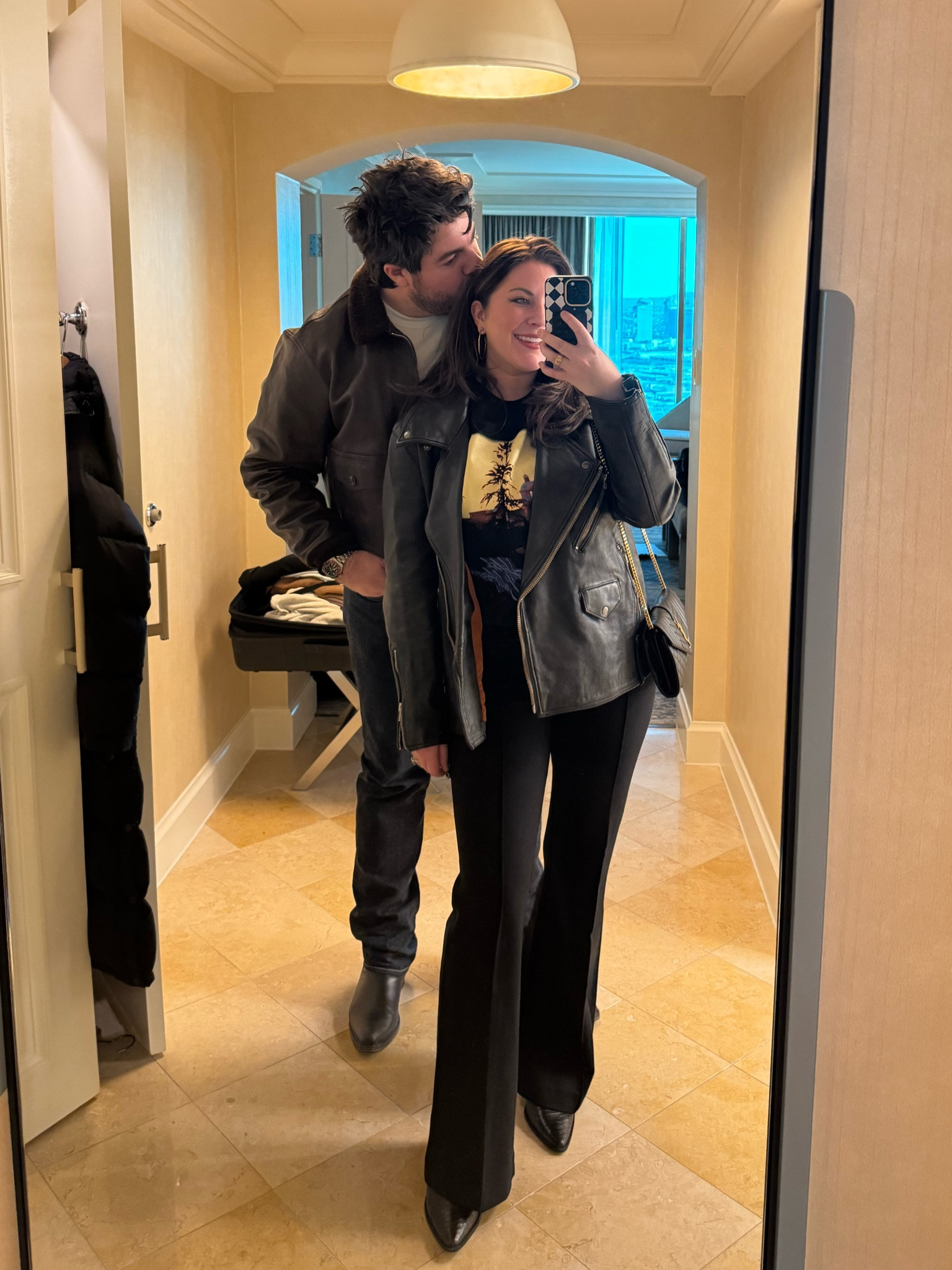 Eagles show 🙏🏼 my Spanx flare pants are 20% off with my code CORTNEYXSPANX 