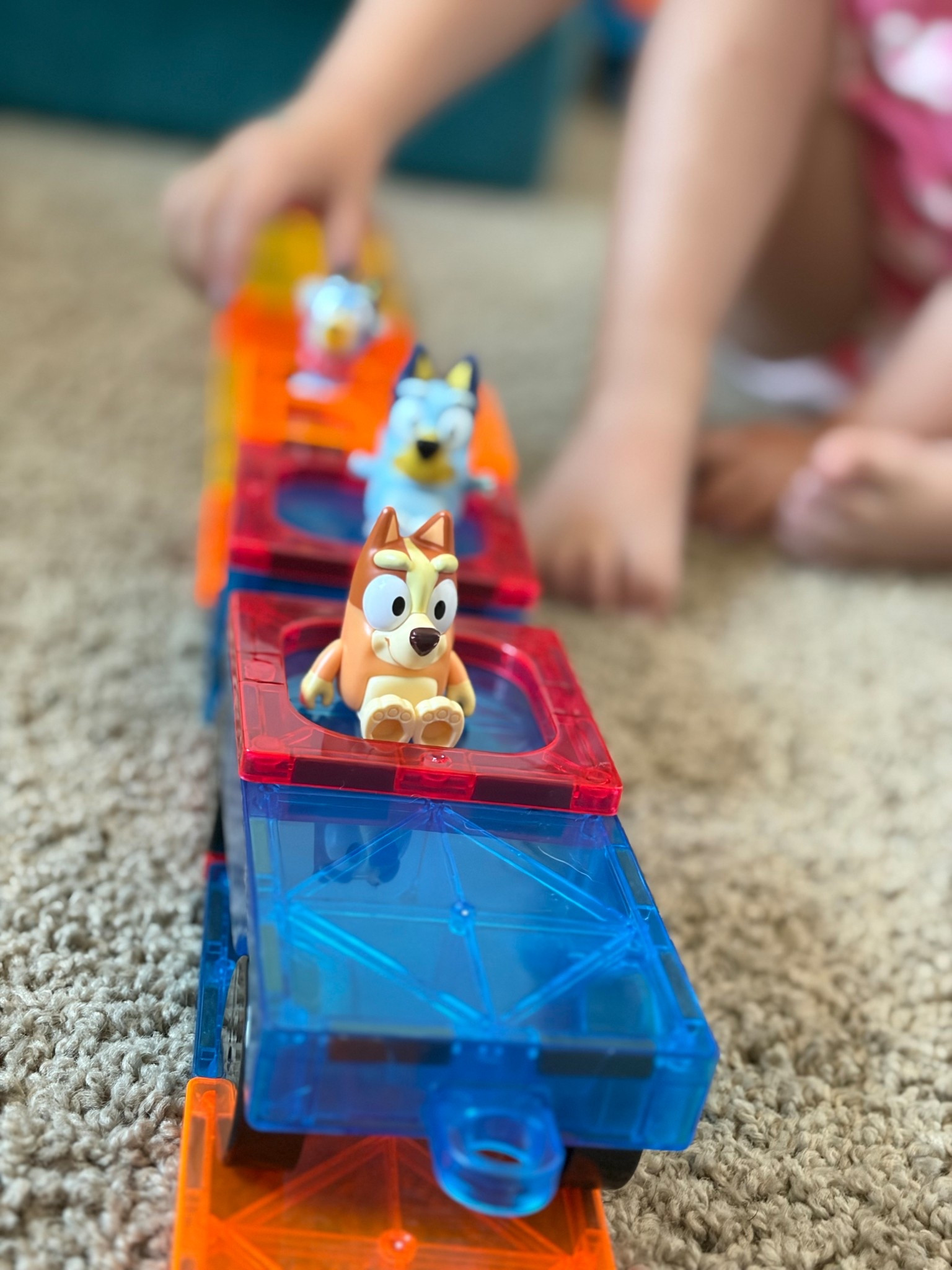 We love our magnatiles! 

One of the many ways she loves to use them is to build roads and castles for the Heeler family 😂

#LTKmomlife #LTKdayinmylife #LTKKids