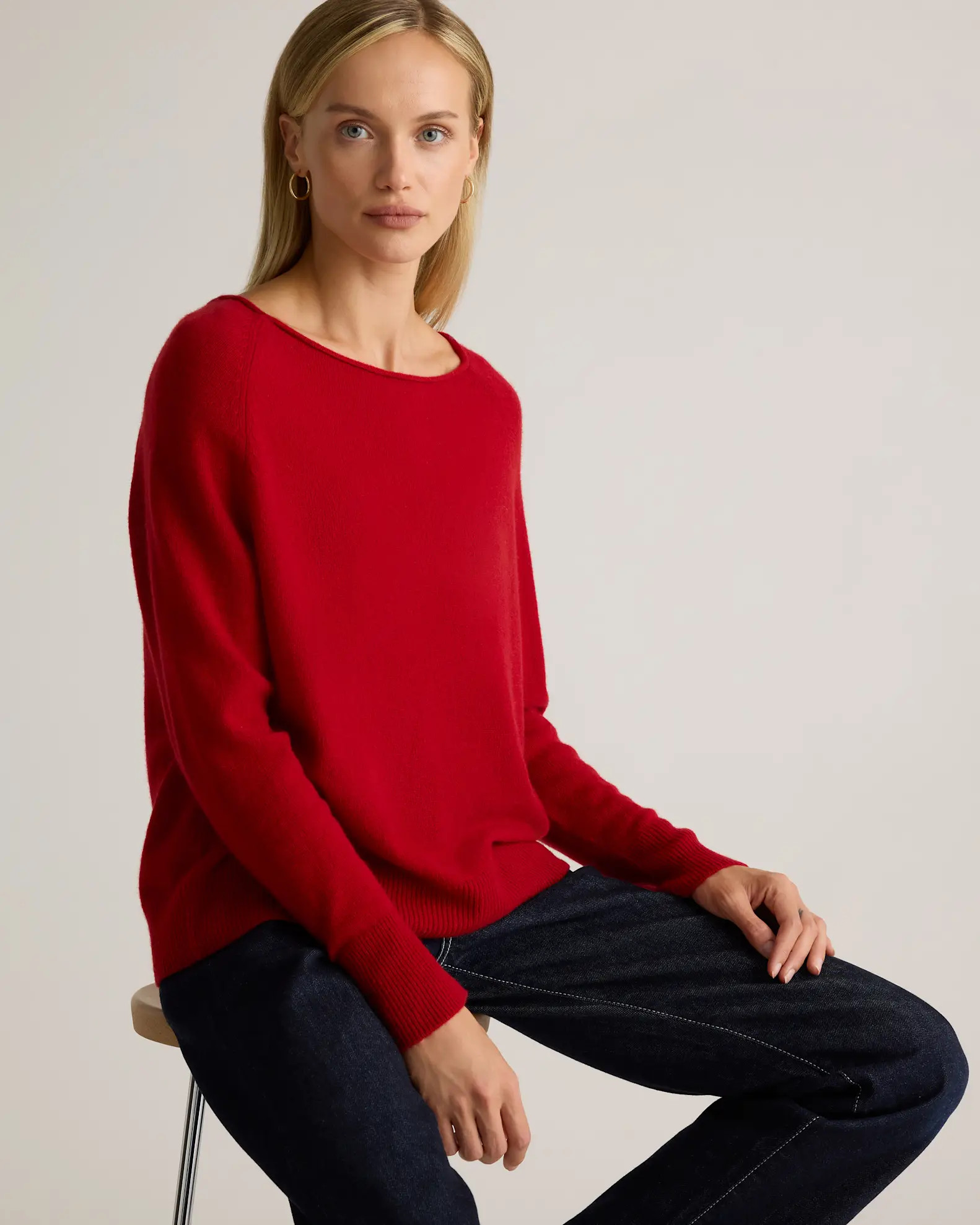 Mongolian Cashmere Boatneck Sweater | Quince