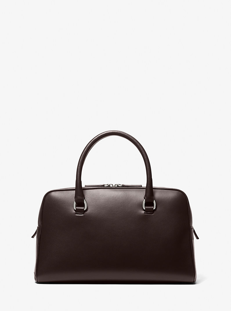 Kasia Medium Leather Satchel | Michael Kors US