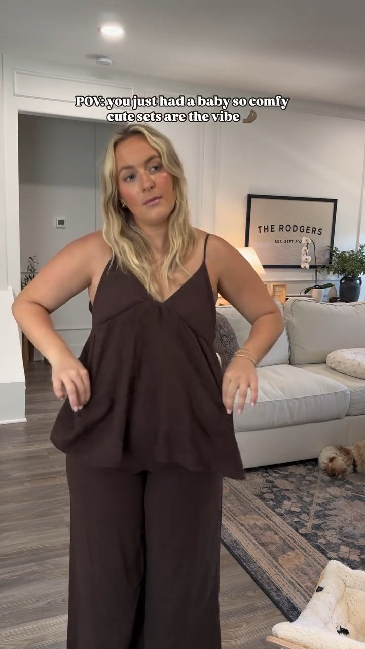 Cute and postpartum friendly summer outfit! Amazon fashion, summer outfit, summer fashion.

#LTKStyleTip #LTKBaby