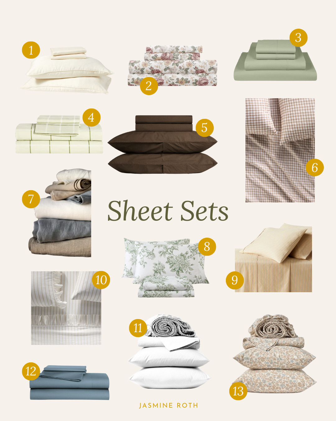 Sheet Sets for Primary Bedroom 

 #LTKU #LTKHome