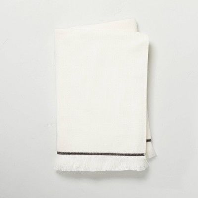 Textured Border Stitch Bath Linens - Hearth & Hand™ with Magnolia | Target