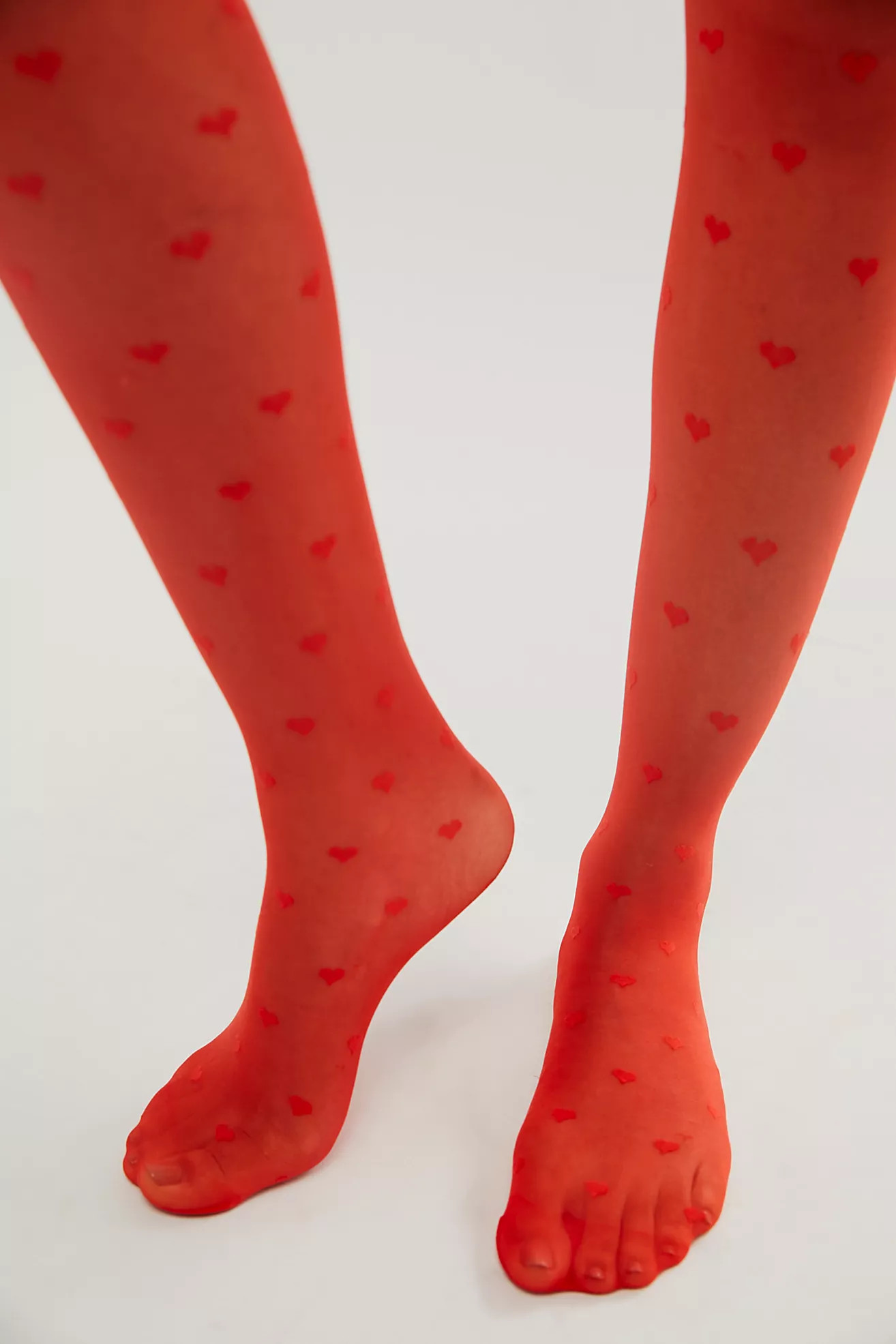 Sheer Hearts Tights | Free People (Global - UK&FR Excluded)