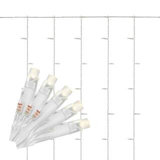 600 Count Warm White Steady Lit Twinkling Weeping Willow Micro LED Icicle Lights | The Home Depot