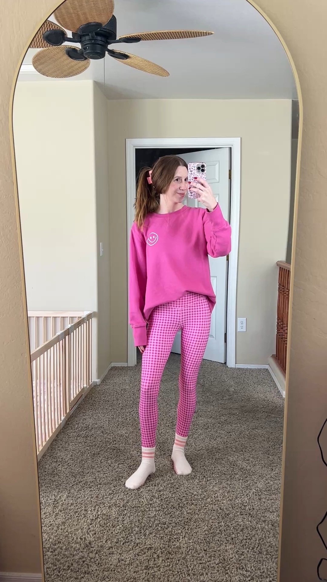 Pink gingham, leggings, girly workout set, target fashion, target 0OTD, pink girl leggings 

#LTKGiftGuide #LTKHoliday #LTKFindsUnder50