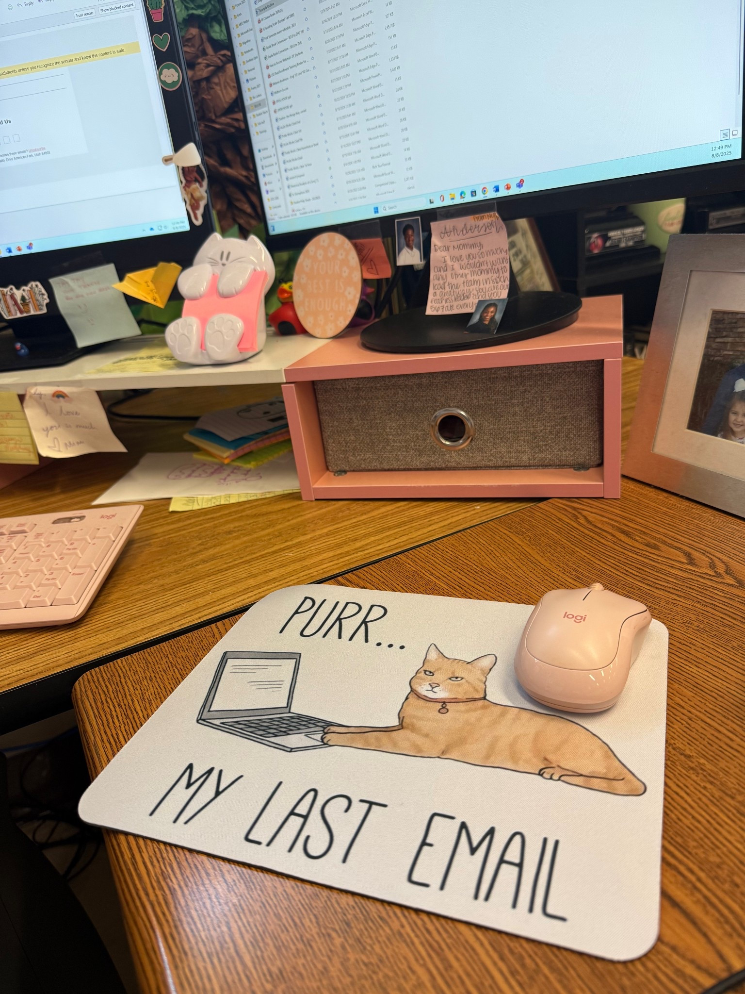 The cutest cat decor for work!  

#LTKFindsUnder50 #LTKWorkwear