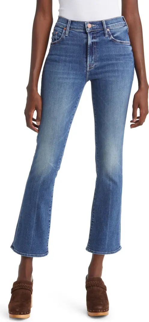 MOTHER The Outsider High Waist Ankle Bootcut Jeans | Nordstrom | Nordstrom