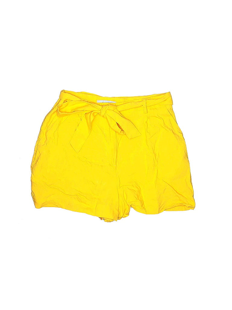 Antonio Melani Solid Tortoise Yellow Shorts Size 10 - 71% off | thredUP