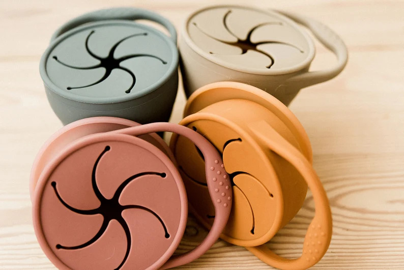 Foldable baby snack cup| baby boy gift | baby girl gift  | baby shower gift | Etsy (US)