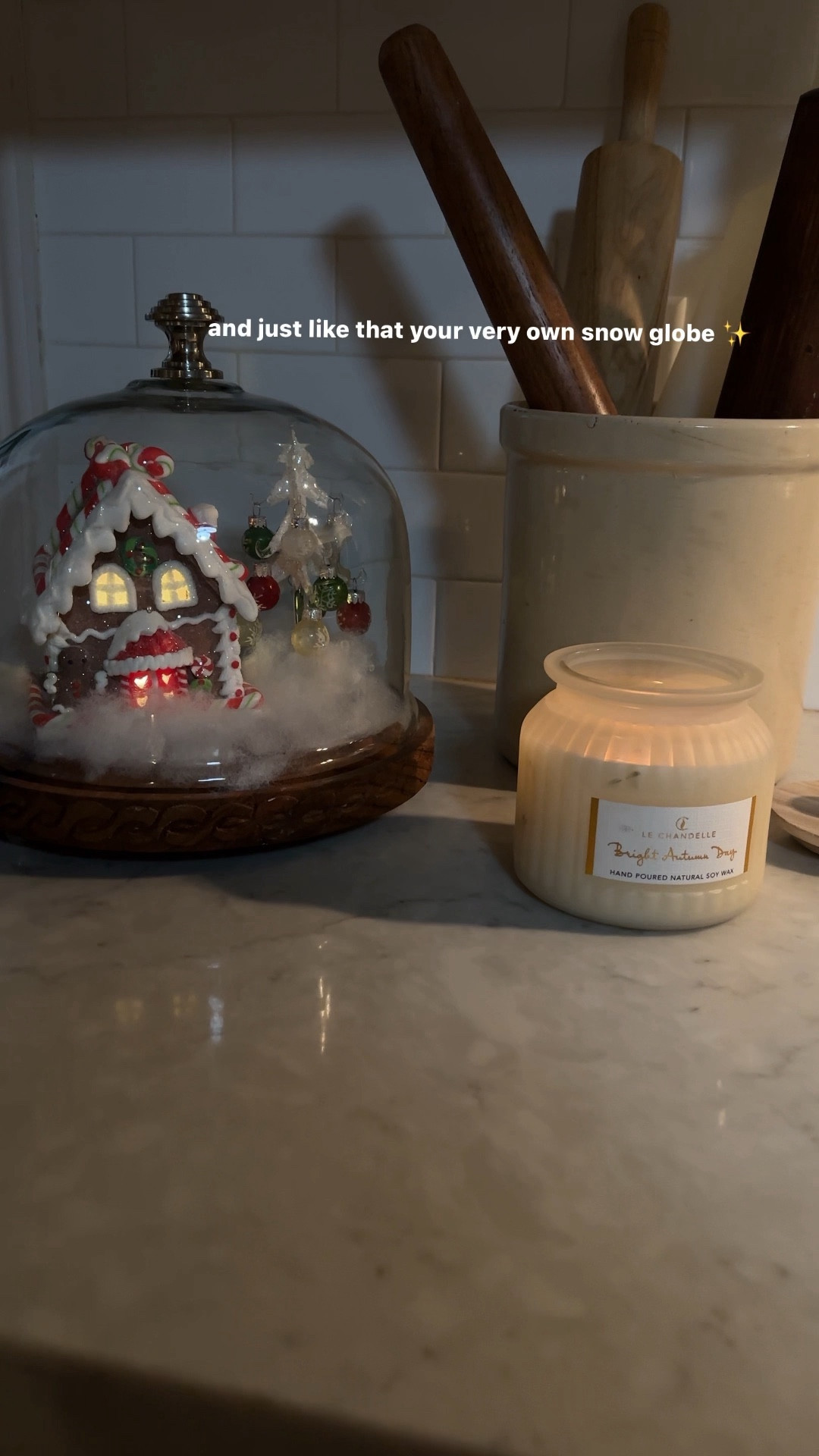 This little “snow globe” was super easy to create & most likely you have at least one of these materials at home already! 




@Morgan.Speiser 
Christmas decor, diy Christmas decor, snow globe, Christmas creations. 

#LTKVideo #LTKHoliday #LTKSeasonal