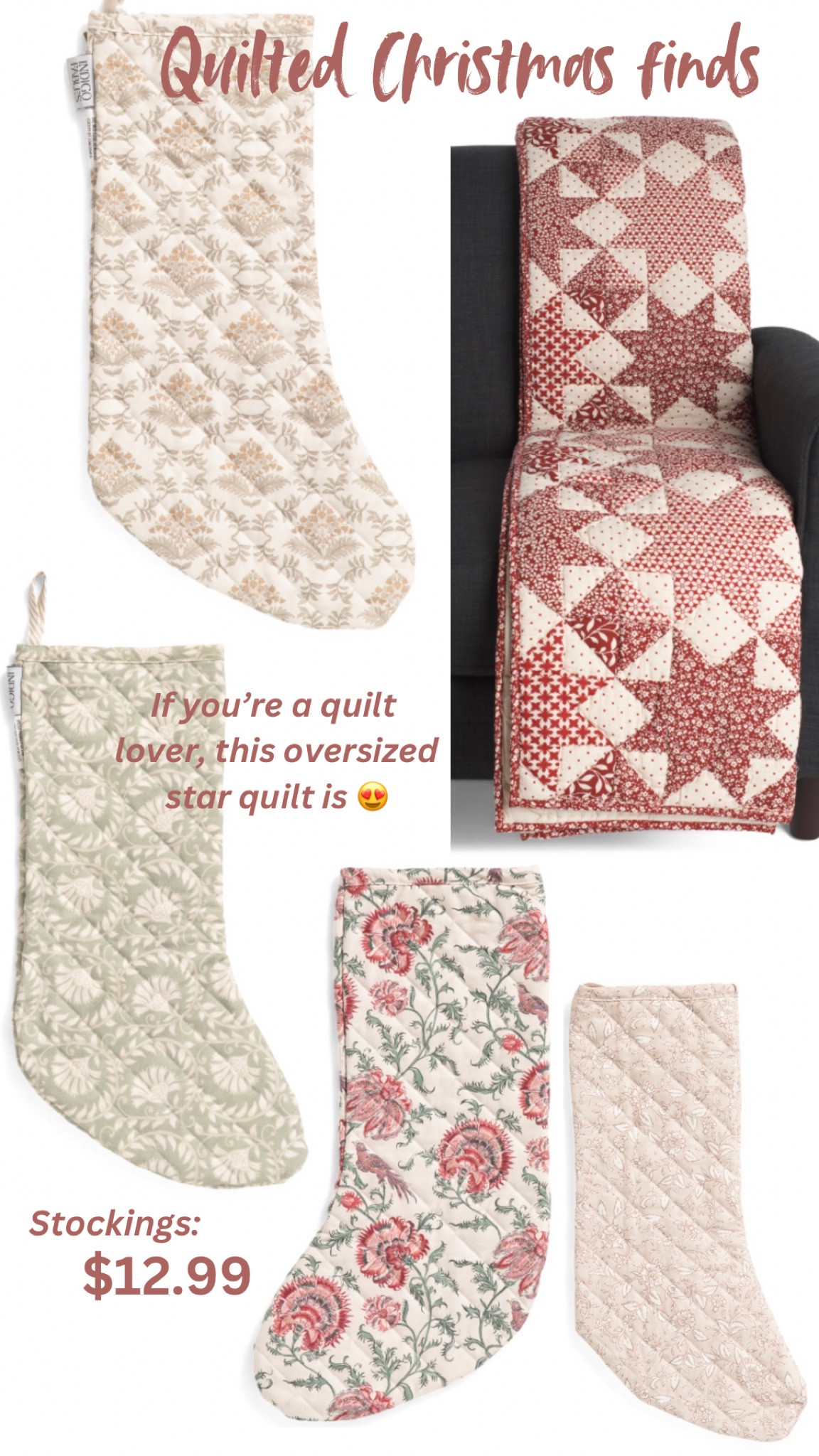 All TJMaxx! My quilt lovers, add to cart asap! I just ordered this bunch because it’s all so cute and will add to my collected Christmas home😍 these would make great gifts as well!!

#LTKGiftGuide #LTKHome #LTKHoliday