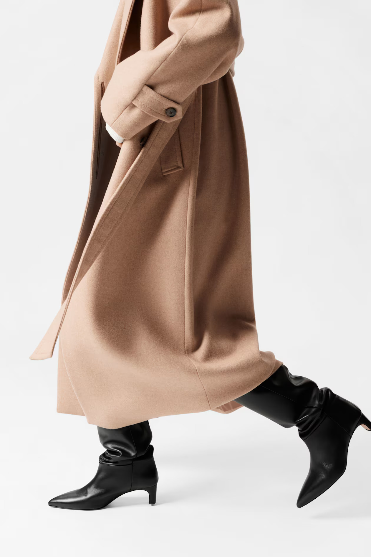 Pointed-Toe Knee-High Boots | H&M (UK, MY, IN, SG, PH, TW, HK)