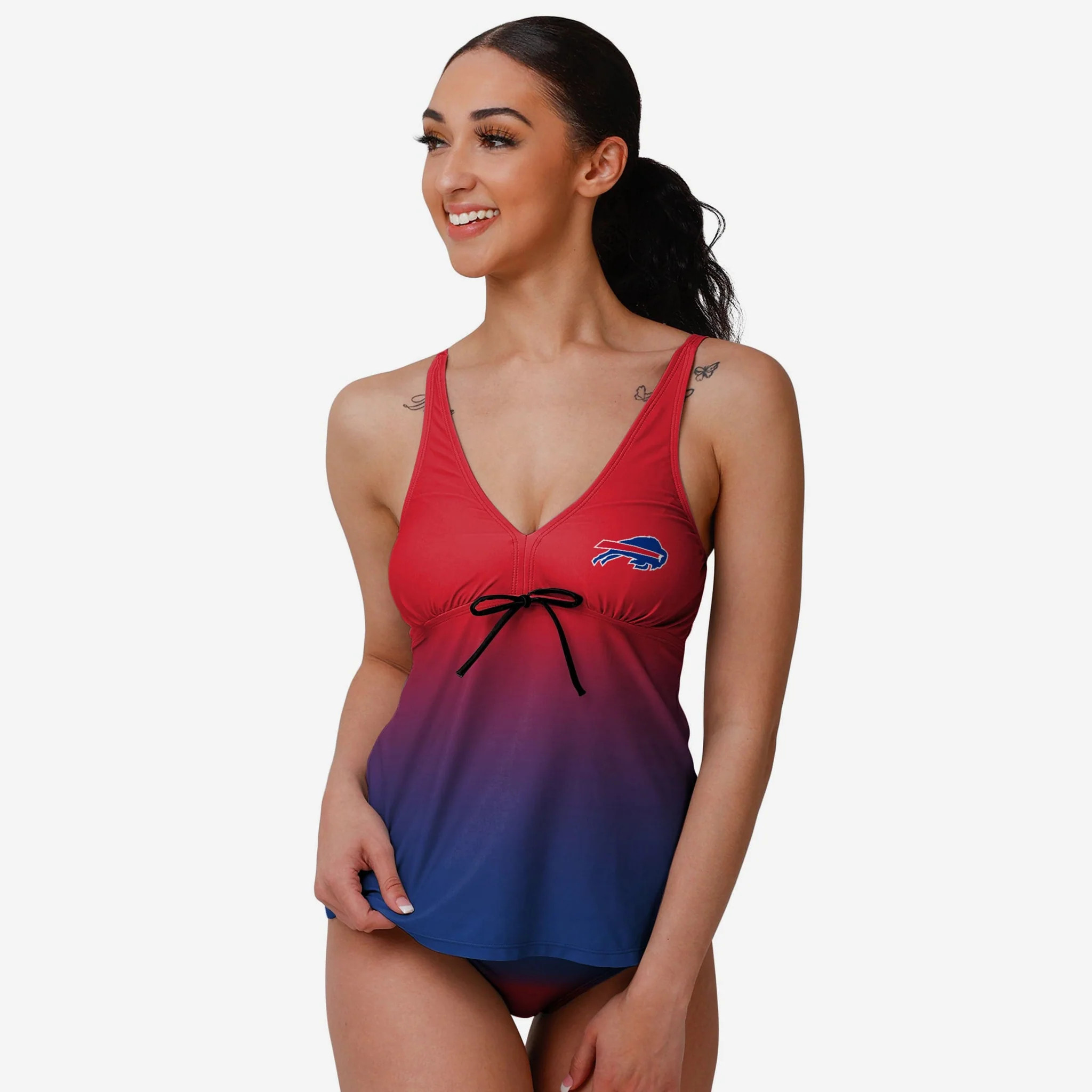 Buffalo Bills Womens Gametime Gradient Tankini | FOCO inc
