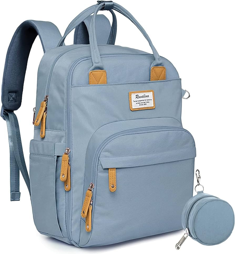 RUVALINO Diaper Bag Backpack, Multifunction Travel Back Pack Maternity Baby Changing Bags, Large ... | Amazon (US)
