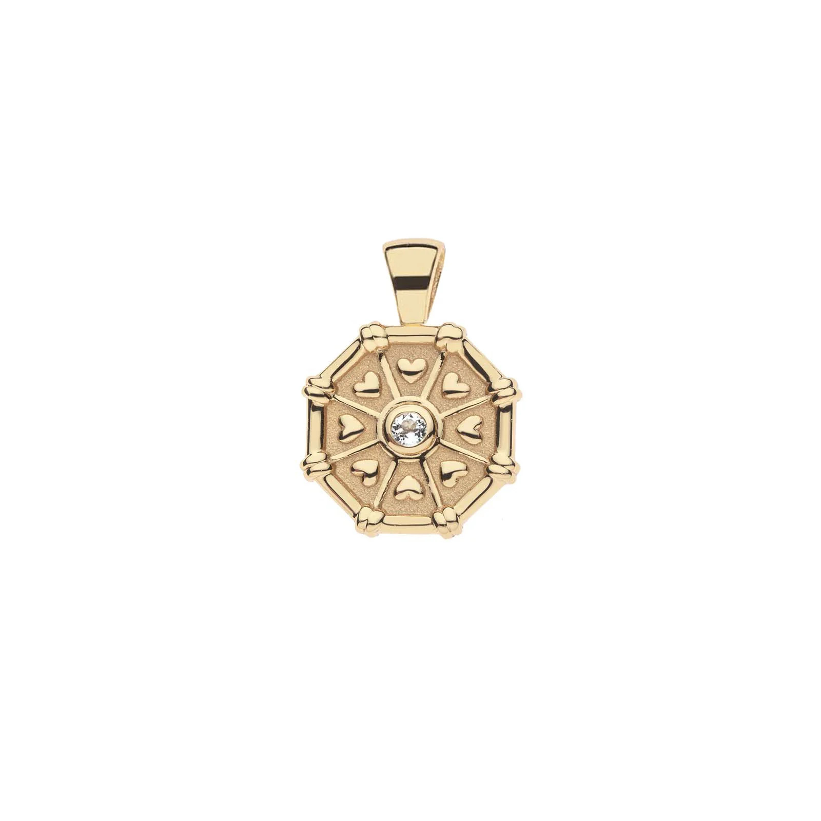 LUCKY Octagon Birthstone Pendant SALE | Jane Win