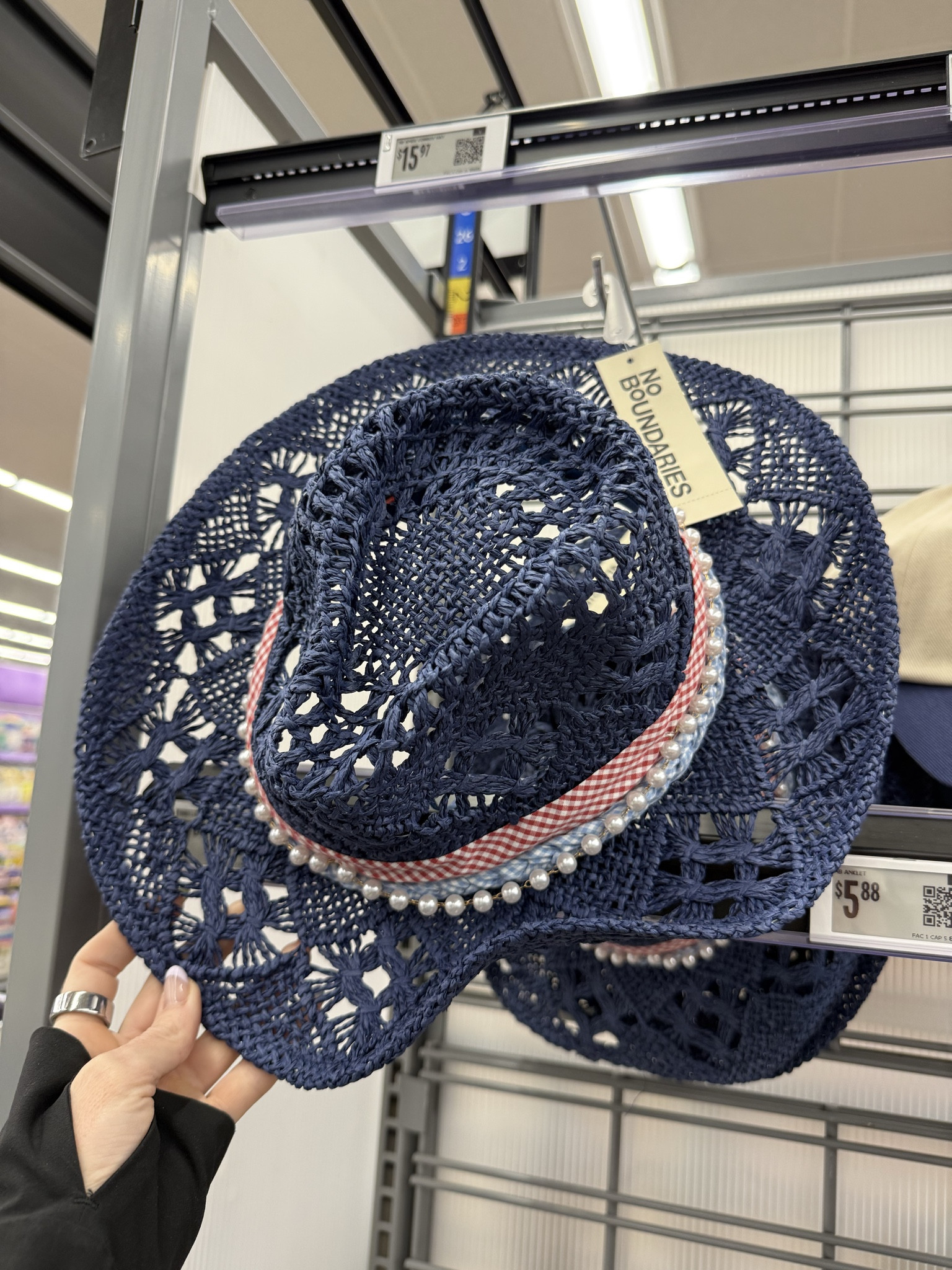 Walmart
New arrivals 
Summer gear 
Purse
Bag
Tote
Hat
Patriotic gear 
Western wear 
Western style 
